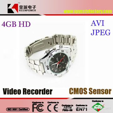Waterproof Watch Camera with Fashion Design Built-in 4GB